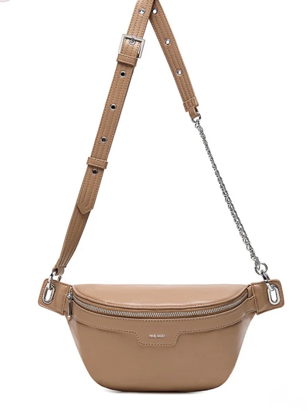 BWT Pixie Mood Crossbody Belt Bag in Latte